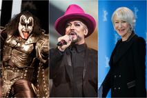 Gene Simmons, Boy George, Helen Mirren