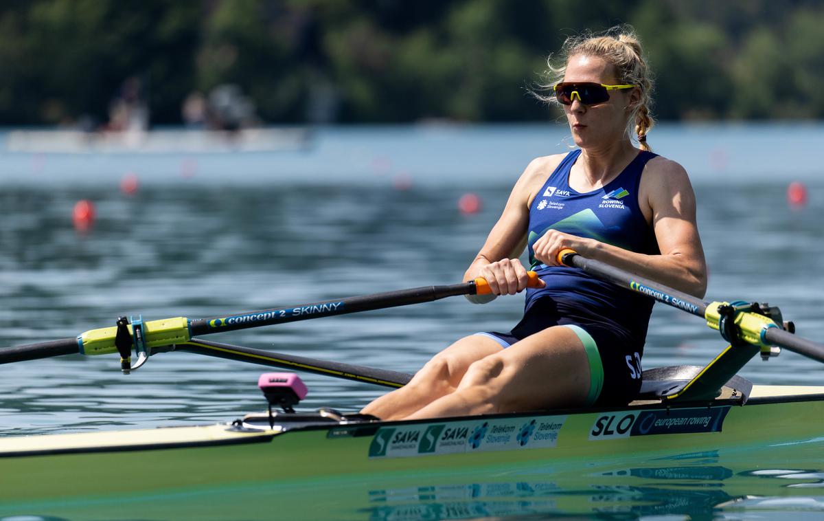 veslanje Bled EP Nina Kostanjšek | Foto Vid Ponikvar/Sportida