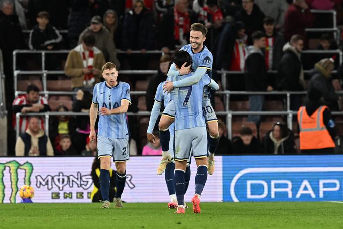 Tottenham je vseh pet golov zabil v prvem polčasu. | Foto: Guliverimage