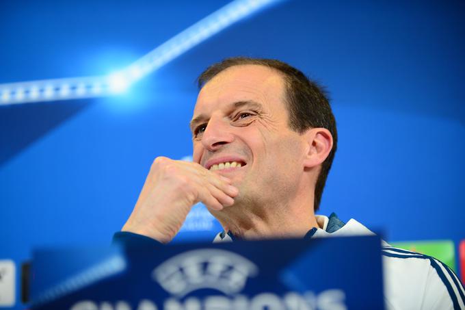 Massimiliano Allegri verjame v svojo ekipo. | Foto: Reuters