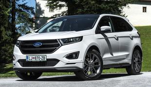 Ford edge v Sloveniji: SUV za direktorje in napad na premium znamke