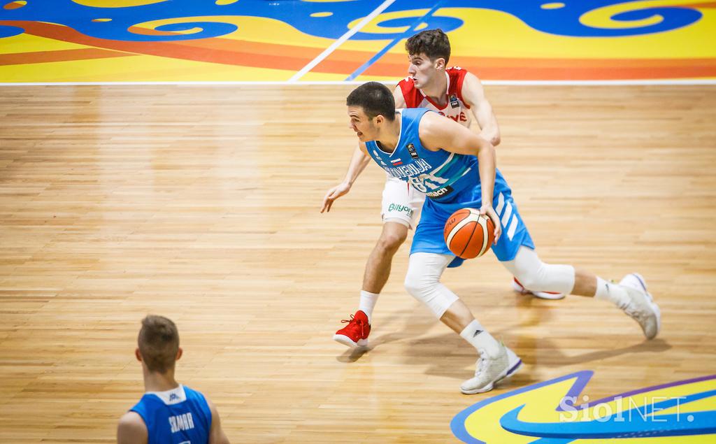 Fiba EP U18: Slovenija - Turčija polfinale