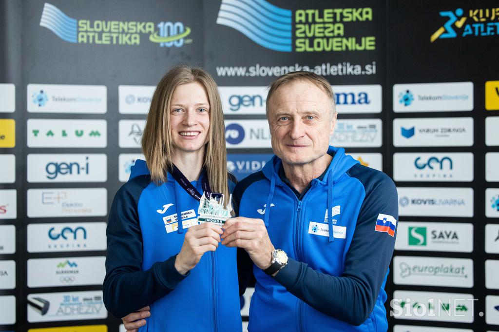 sprejem atletika Tina Šutej Anita Horvat