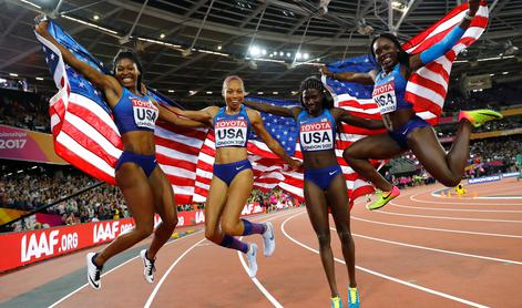 Ameriška gazela ima toliko zlatih medalj kot Usain Bolt