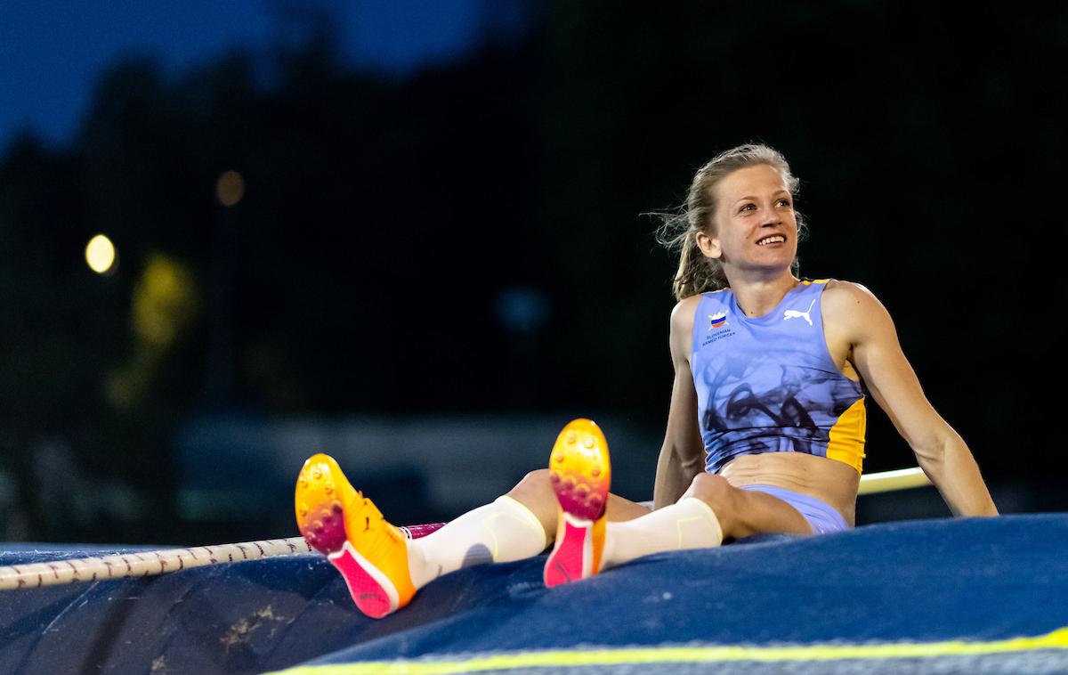 atletski miting, Novo mesto, Tina Šutej | Tina Šutej je v Novem mestu zmagala z rekordom stadiona | Foto Matic Klanšek Velej/Sportida