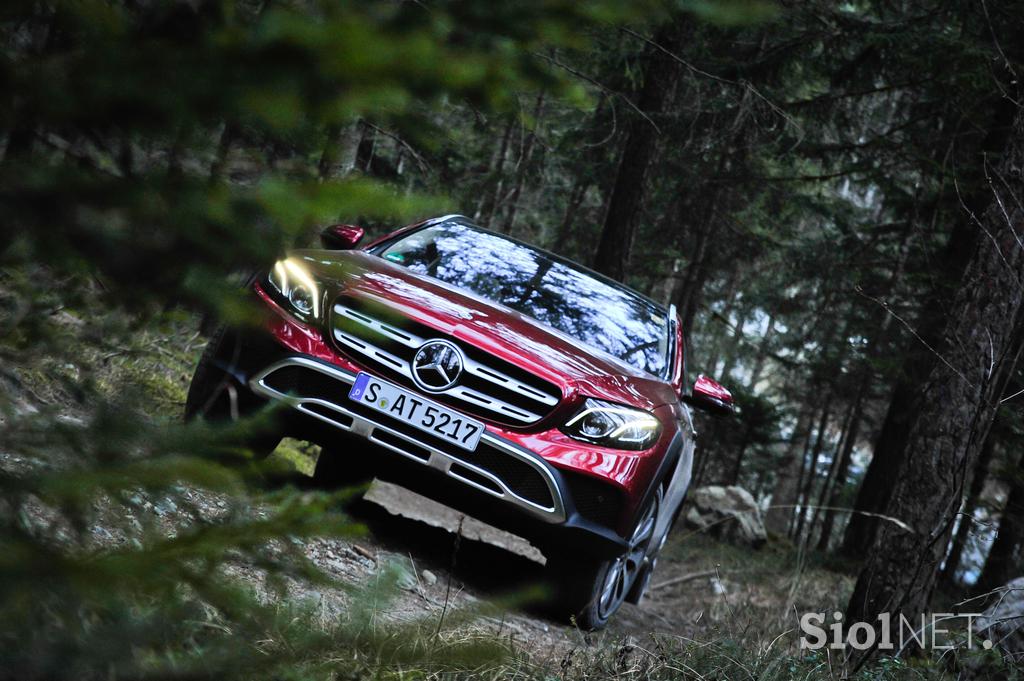 Mercedes-Benz E All-Terrain - gozd