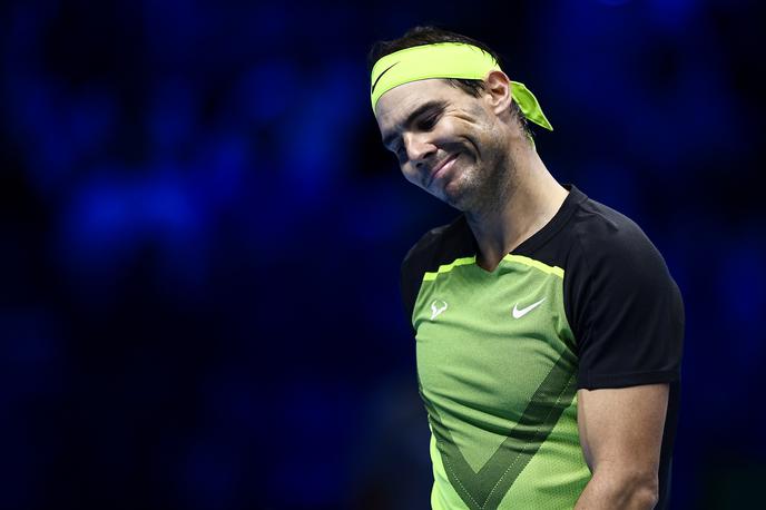 Rafael Nadal | Rafael Nadal je izgubil še drugi dvoboj na zaključnem turnirju. | Foto Reuters