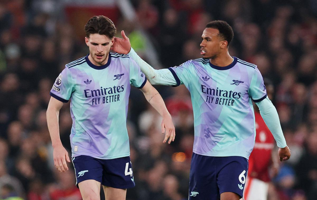 Declan Rice | Declan Rice je na Old Traffordu izenačil na 1:1. | Foto Reuters