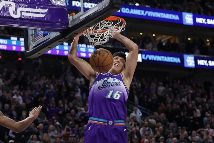 Simone Fontecchio | Simone Fontecchio je novinec v ligi NBA. V prejšnji sezoni je igral za špansko Baskonio. | Foto Reuters