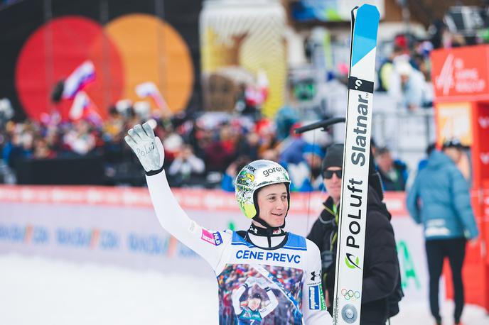 Cene Prevc, konec kariere, Planica 2023 | Cene Prevc je še zadnjič letel v Planici. | Foto Grega Valančič/Sportida