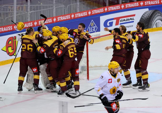 Geneve-Servette so lani prvič osvojili ligo prvakov. | Foto: Reuters