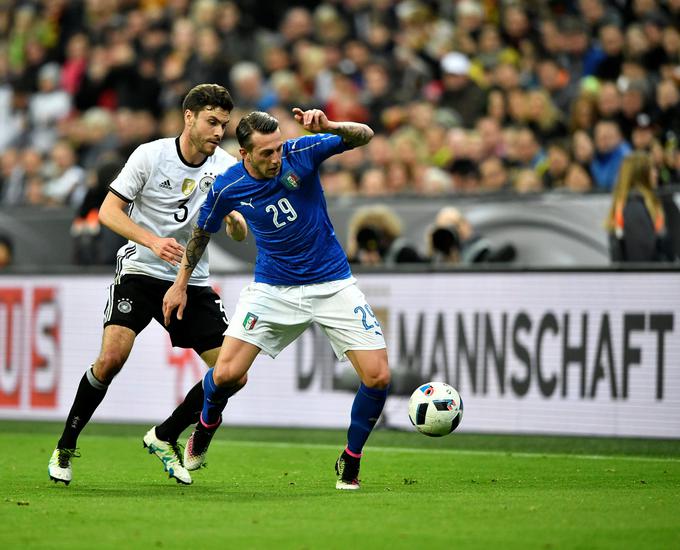 Federico Bernardeschi je branil barve Italije tudi na marčevskem gostovanju v Nemčiji. | Foto: 