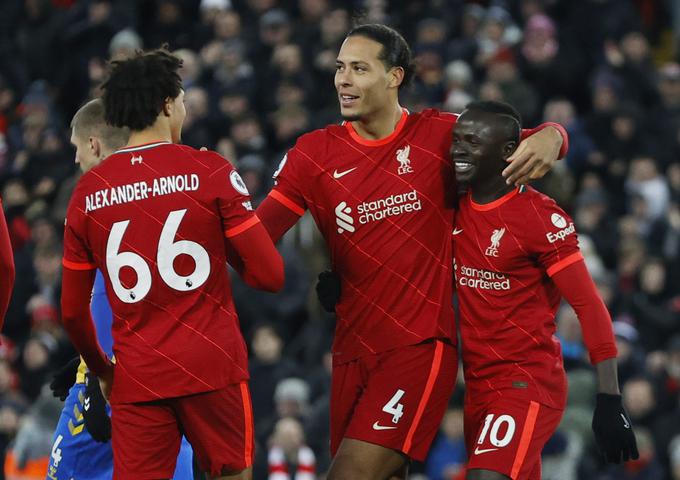 Končnih 4:0 je na Anfieldu postavil Nizozemec Virgil van Dijk. | Foto: Reuters