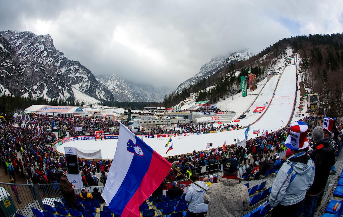 Bloudkova velikanka | Planica bo med 21. februarjem in 5. marcem gostila 43. nordijsko svetovno prvenstvo, na katerem bodo podelili 24 kompletov odličij v smučarskih skokih, smučarskih tekih in nordijski kombinaciji. | Foto Matic Klanšek Velej/Sportida