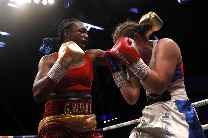 Ema Kozin vs. Claressa Shields | Ema Kozin ni bila dorasla tekmica izvrstni Claressi Shields. | Foto Guliverimage