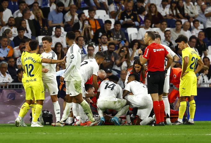 V zaključku si je koleno poškodoval Dani Carvajal. | Foto: Reuters