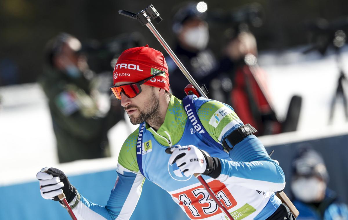 Jakov Fak, Pokljuka 2021 | Jakov Fak je moral v kazenski krog. | Foto Guliverimage