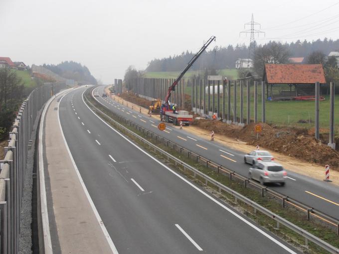 protihrupne ograje | Foto: DARS/zajem zaslona