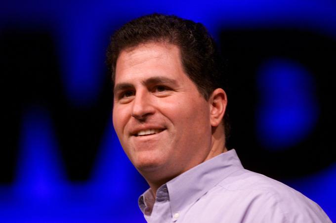 Michael Dell je po podatkih poslovnega medija Forbes trenutno 40. najbogatejši človek na svetu. Vrednost njegovega premoženja znaša 18,5 milijarde evrov. | Foto: Reuters