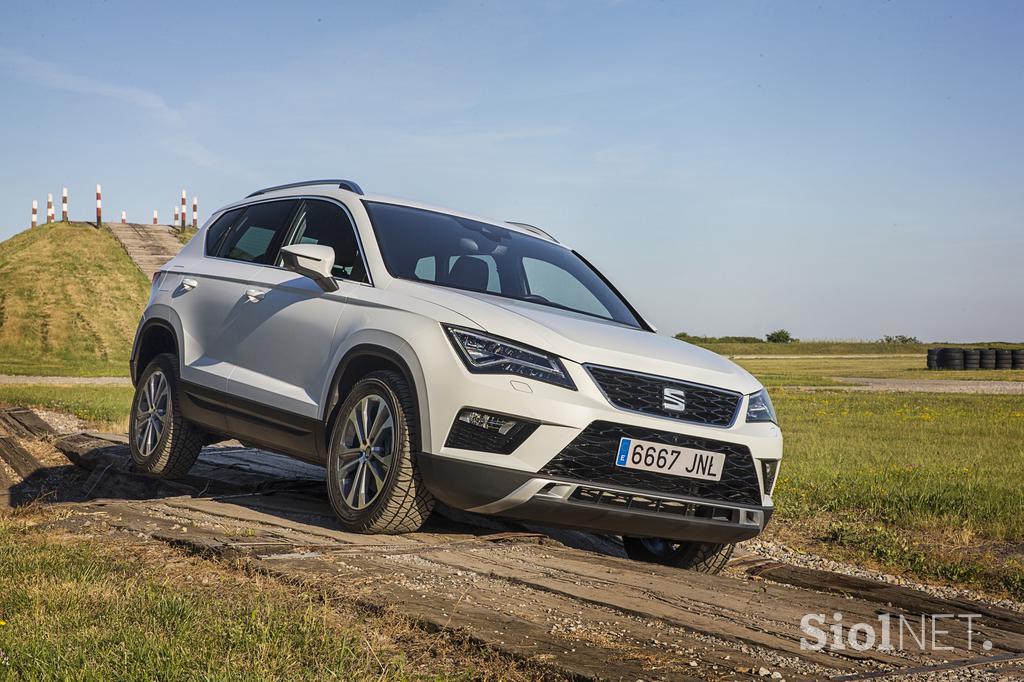 Seat ateca - terenska offroad preizkušnja