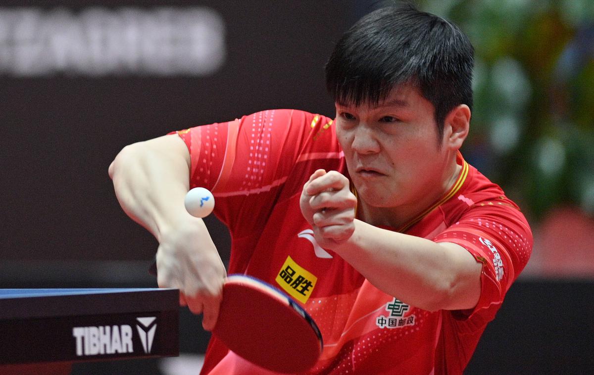 Fan Zhendong | Fan Zhendong nastopa v Ljubljani kot prvi nosilec. V nedeljo ga v finalu čaka prvi igralec sveta Wang Chiqin. | Foto Guliverimage