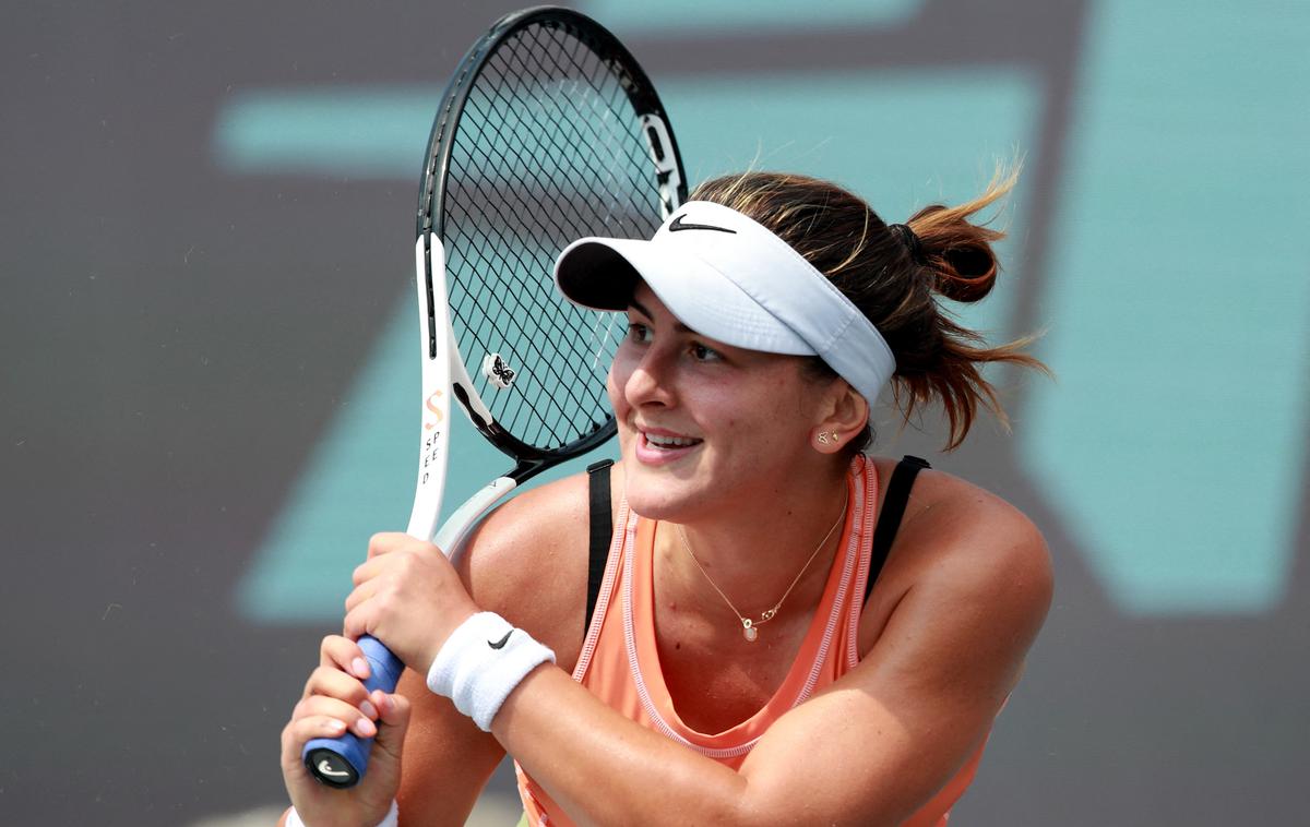 Bianca Andreescu | Bianca Andreescu je na turnirju v Mehiki po preobratu izločila Petro Kvitovo, nekdanjo št. 2 svetovnega tenisa. | Foto Reuters