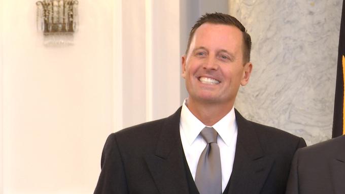 Richard Grenell je znan podpornik ameriškega predsednika Donalda Trumpa, mesto ambasadorja ZDA v Nemčiji je zasedel letos januarja. | Foto: Reuters