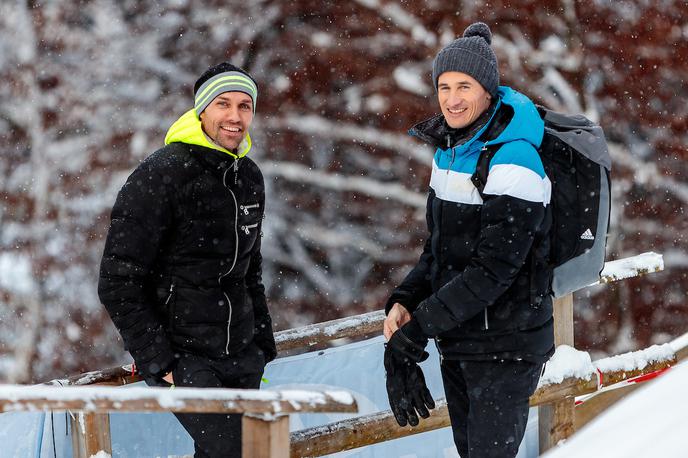 Martin Schmitt in Sven Hannawald | Foto Sportida