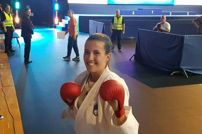 Tjaša Ristič karate EP Novi Sad | Tjaša Ristič je tekmovanje končala v četrtfinalu. | Foto Karate zveza Slovenije