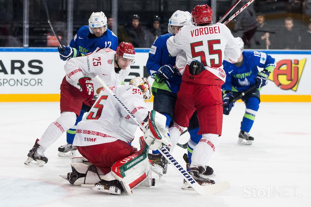 SP v hokeju 2017 Slovenija Belorusija