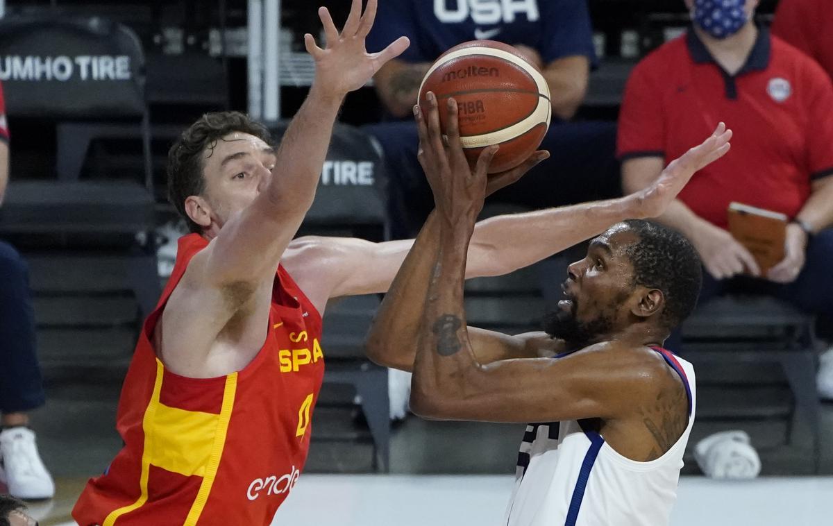 Kevin Durant, Pau Gasol | Kevin Durant in Pau Gasol. | Foto Guliverimage