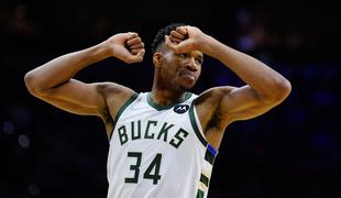 Prvaki lige NBA prišli do nove zmage: Najbolj je blestel Antetokounmpo