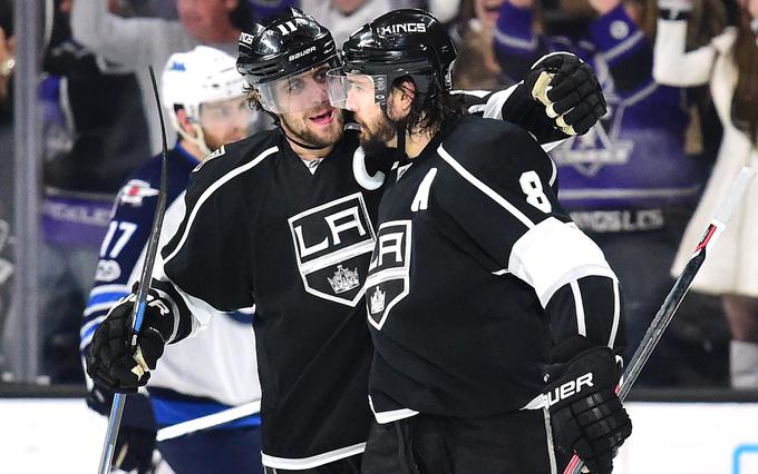 Kot drugi bodo izbirali pri Los Angeles Kings. Ko so zadnjič imeli drugi izbor, so izbrali nepogrešljivega branilca Drewa Doughtyja. | Foto: Getty Images