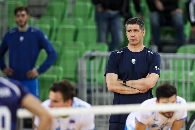 Slobodan Kovač s prikazanim v Šoštanju ne more biti zadovoljen: ''Prepričan sem, da zmoremo bolje.'' | Foto: Matic Klanšek Velej/Sportida