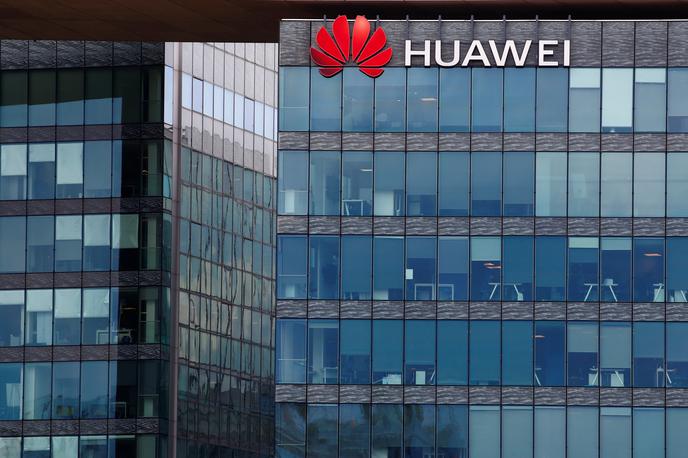 Huawei, Francija, 5G | Sedež francoske podružnice družbe Huawei v kraju Boulogne-Billancourt pri Parizu | Foto Reuters