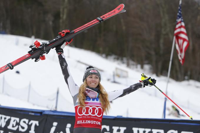 Mikaela Shiffrin je prišla do svoje 45. zmage v svetovnem pokalu.  | Foto: Guliverimage/Getty Images