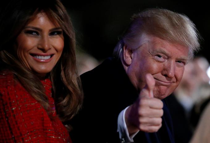 Donald Trump in Cliffordova naj bi imela razmerje štiri mesece po tem, ko je Melania Trump rodila sina Barrona Trumpa. | Foto: Reuters