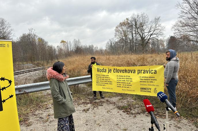 Romi |  Za zdaj se za ureditev priključka ni odločil še nihče, pravijo na komunali. | Foto STA