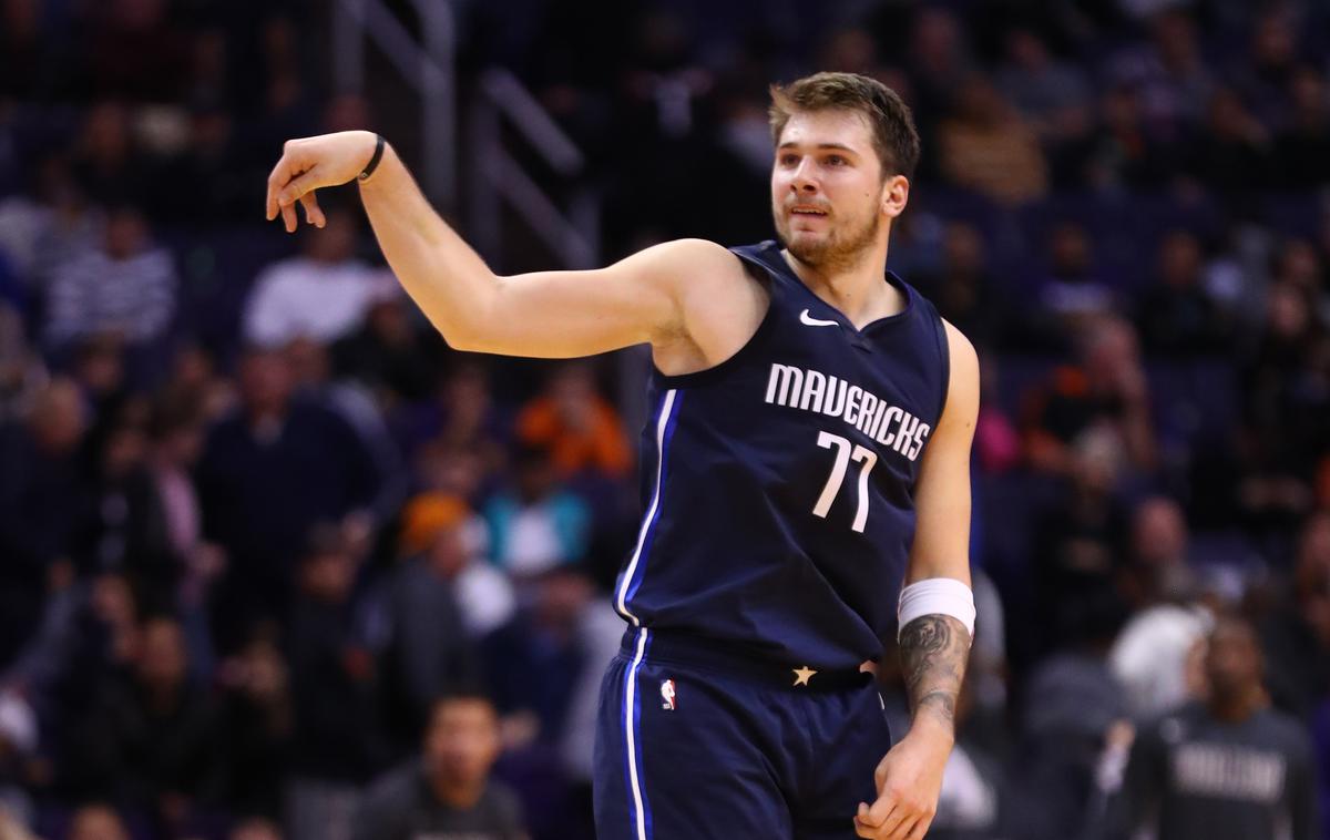 Luka Dončić | Luka Dončić je v noči na soboto v dresu Dallasa znova blestel. | Foto Reuters