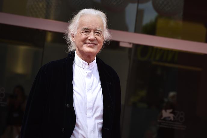 Led Zeppelin | Jimmy Page na svetovni premieri filma v Benetkah | Foto Guliverimage