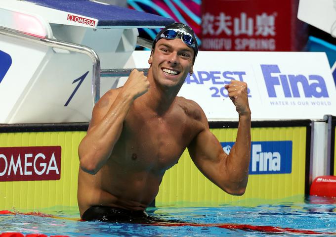 Gregorio Paltrinieri je svetovni prvak v kraljevski disciplini na 1500 m prosto. | Foto: Reuters