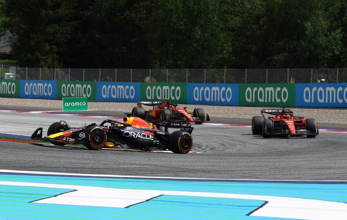 Red Bull Ring Max Verstappen Charles Leclerc | Foto: Reuters