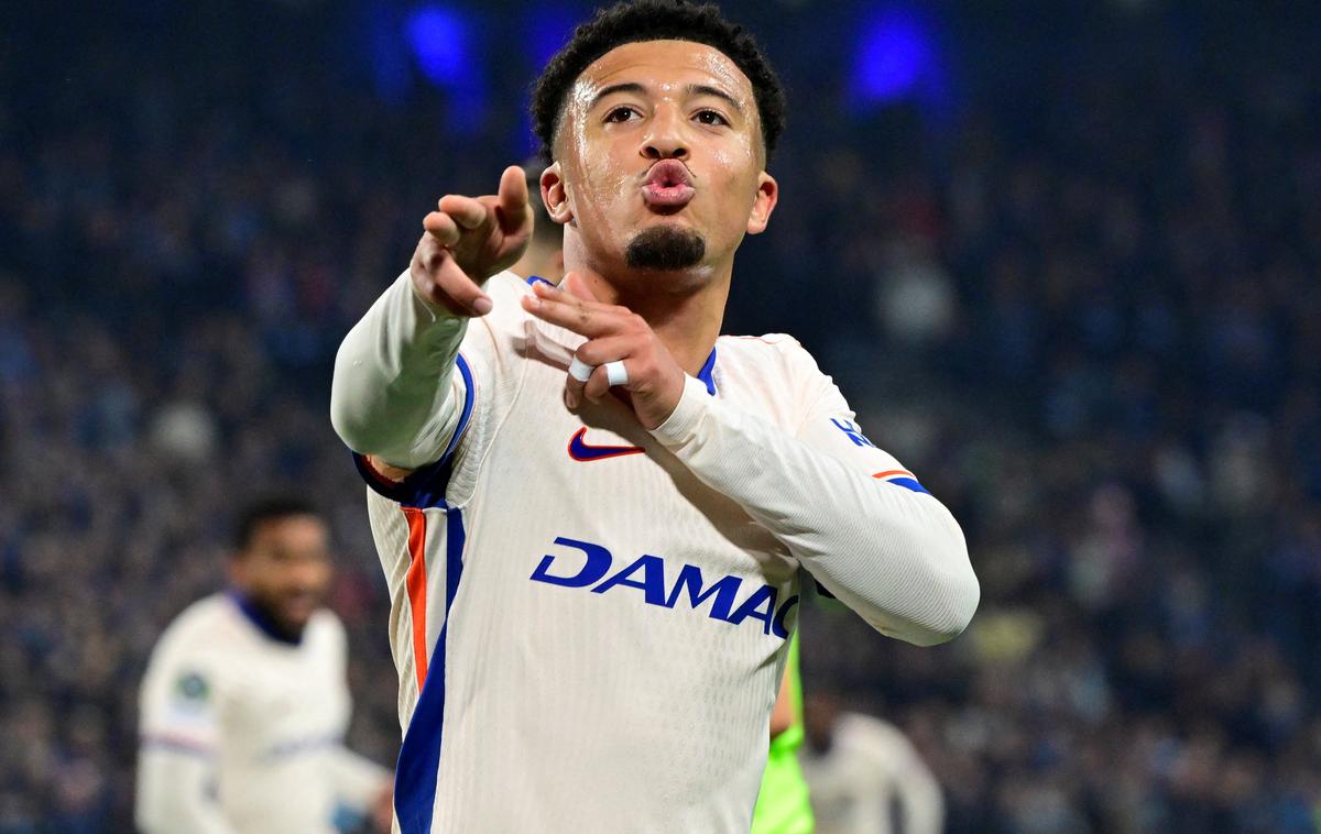Chelsea Jadon Sancho | Jadon Sancho je poskrbel za vodstvo Chelseaja z 1:0. | Foto Reuters