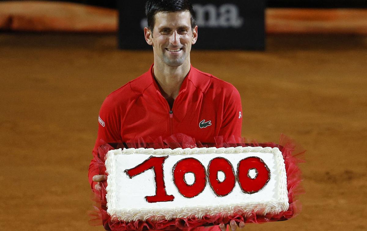 Novak Đopković | Novak Đoković s tisočo zmagho v karieri v finale Rima. | Foto Reuters