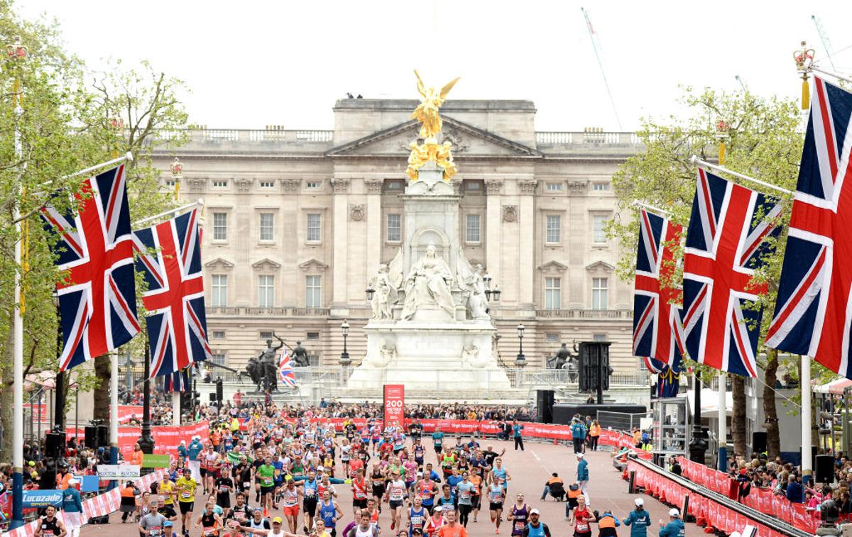 londonski maraton | Londonski maraton bi moral biti na sporedu 26. aprila, a je prestavljen na 4. oktober. | Foto Getty Images