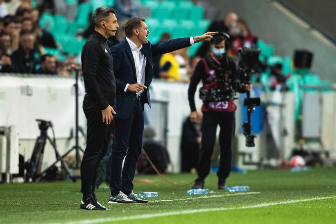 "Če bi zadeli za 2:0, bi to zagotovo tekmo prevesilo v našo korist," je bil prepričan selektor Slovaške Štefan Tarkovič. | Foto: Grega Valančič/Sportida