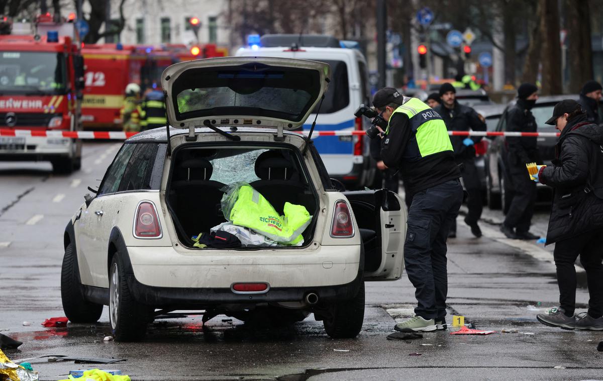 Munchen, incident, zapeljal v množico | Foto Reuters