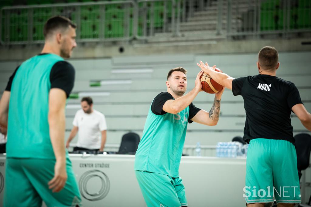 trening Slovenija Dončić