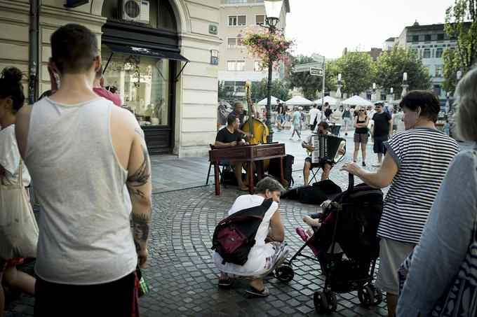 Ulični glasbeniki Ljubljana | Foto: Ana Kovač