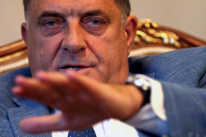 Milorad Dodik | Milorad Dodik je dejal, da Republika Srbska razmišlja o možnosti tožbe zoper Christiana Schmidta v Nemčiji zaradi lažnega predstavljanja. | Foto Reuters